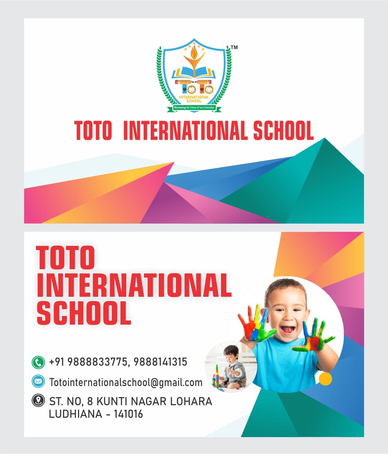 School branding and joyful classroom moments